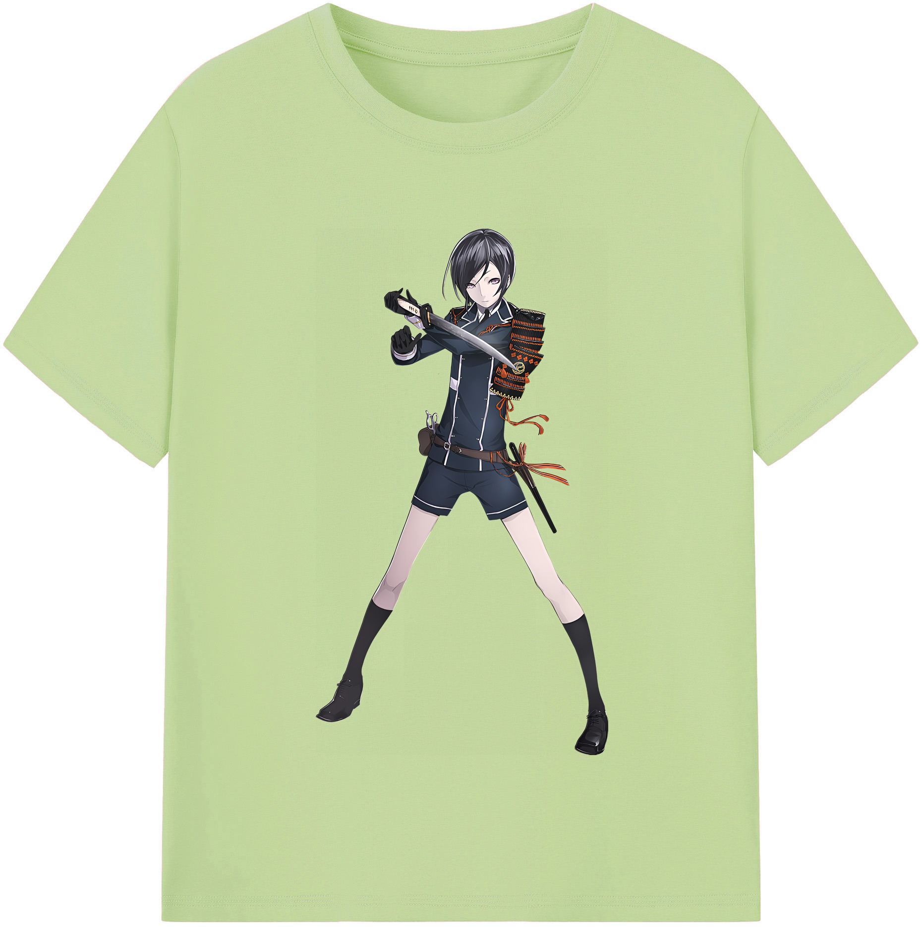 （画像用） 刀剣乱舞 Touken Ranbu 綿100％半袖Tシャツ（フロントプリント）